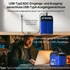 Kép 11/15 - DCHOUSE 12V 100Ah LiFePO4 Bluetooth TROLLING akku USB, DC töltőkkel